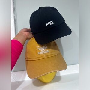 Adidas Black and Tan Hats Accessories bundle